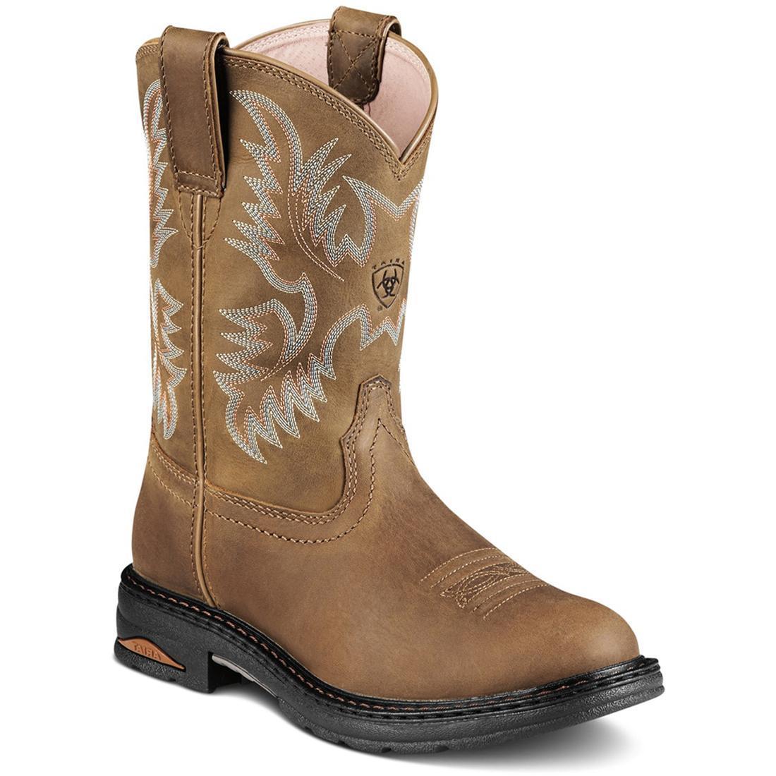 Tracey Women's Composite Toe Work Boot - Brown - Image 2