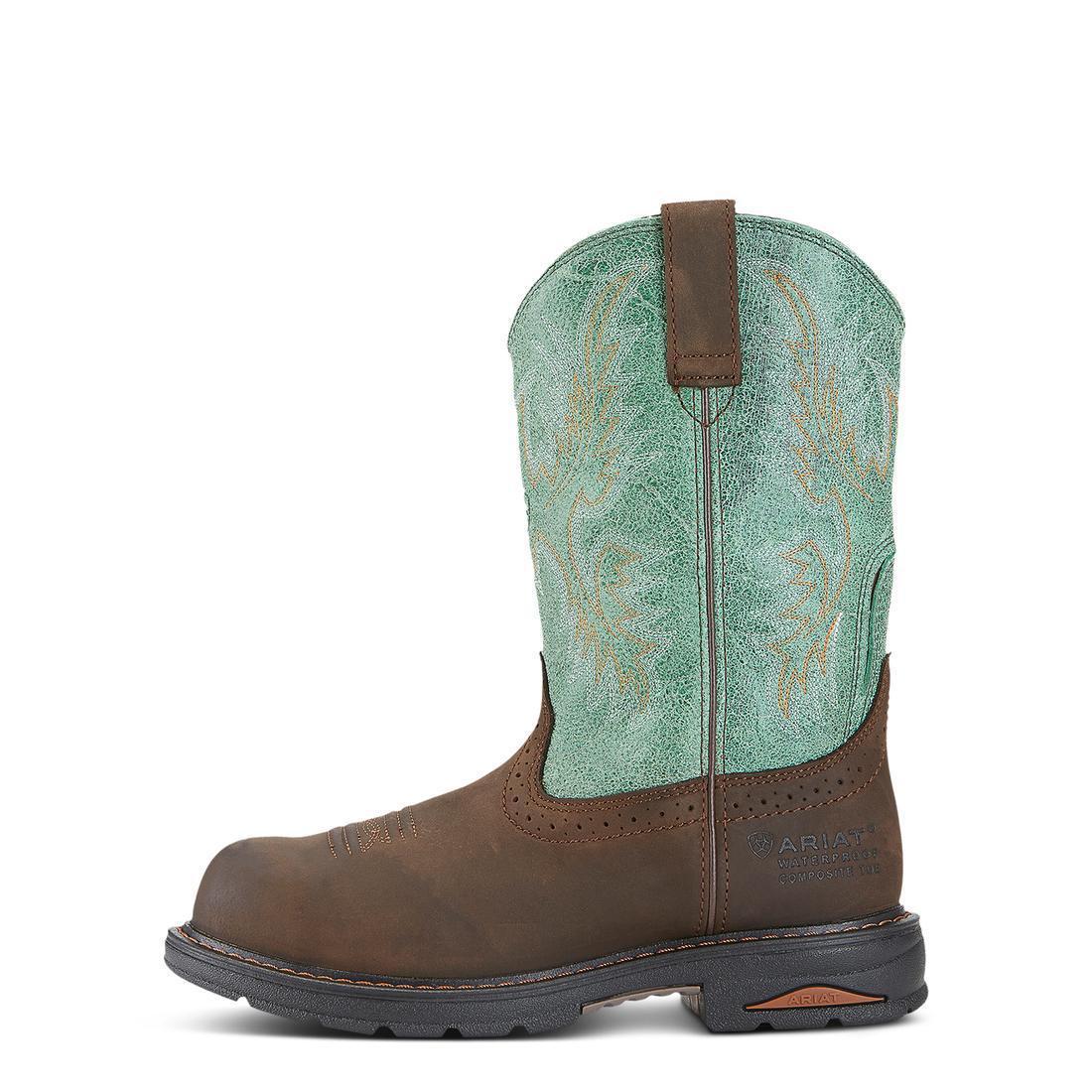 Tracey Women's Waterproof Composite Toe Work Boot - Brown - Image 6