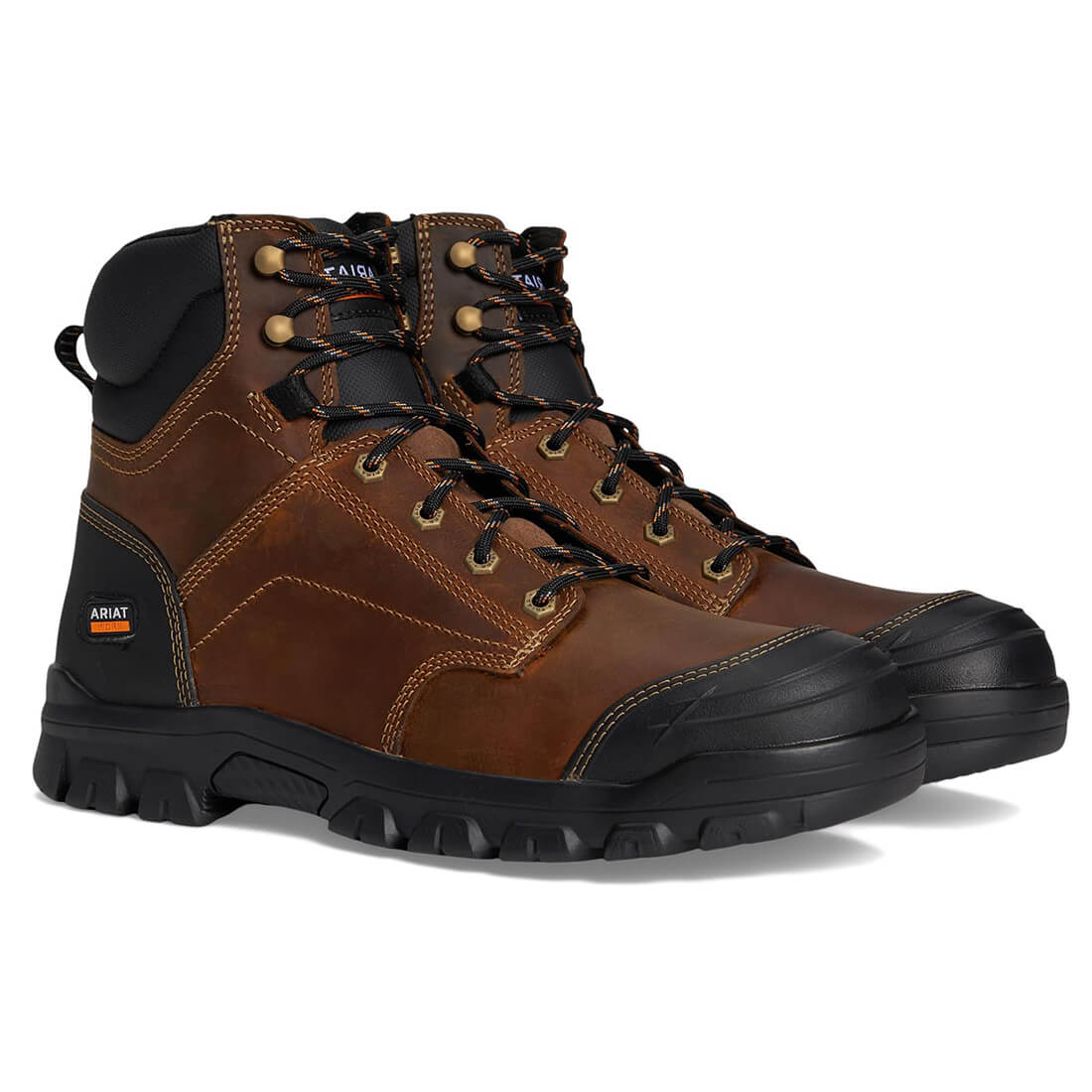 Treadfast 6" Soft-Toe Boot Distressed Brown