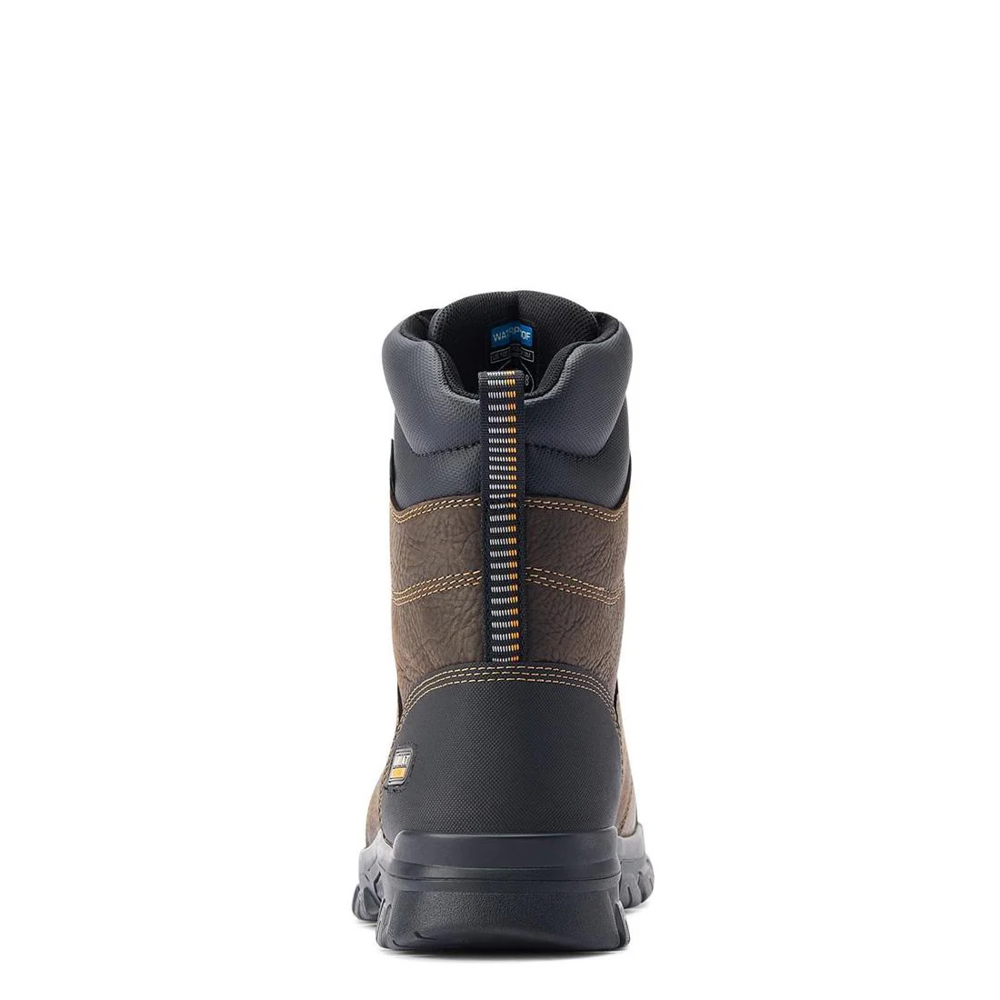Treadfast 8" Soft-Toe Waterproof Boot Dark Brown - Image 6