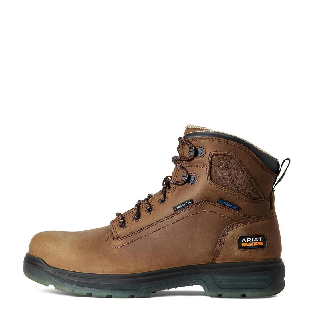 Turbo 6 inch Carbon-Toe CSA Waterproof Work Boot Aged Bark - Image 6