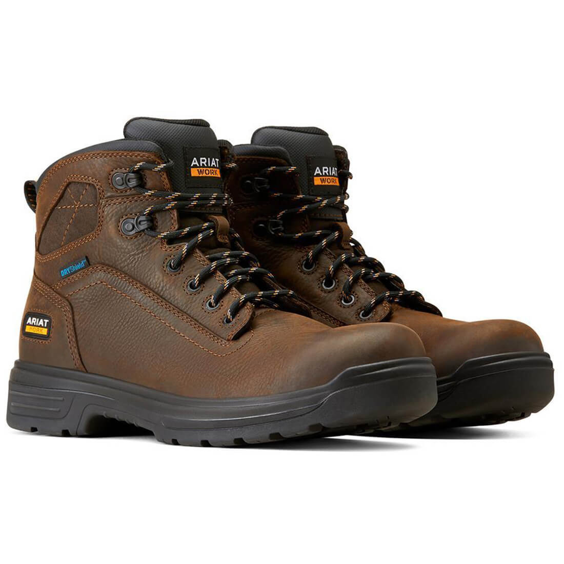 Turbo 6 inch Soft-Toe Waterproof Boot Rich Brown
