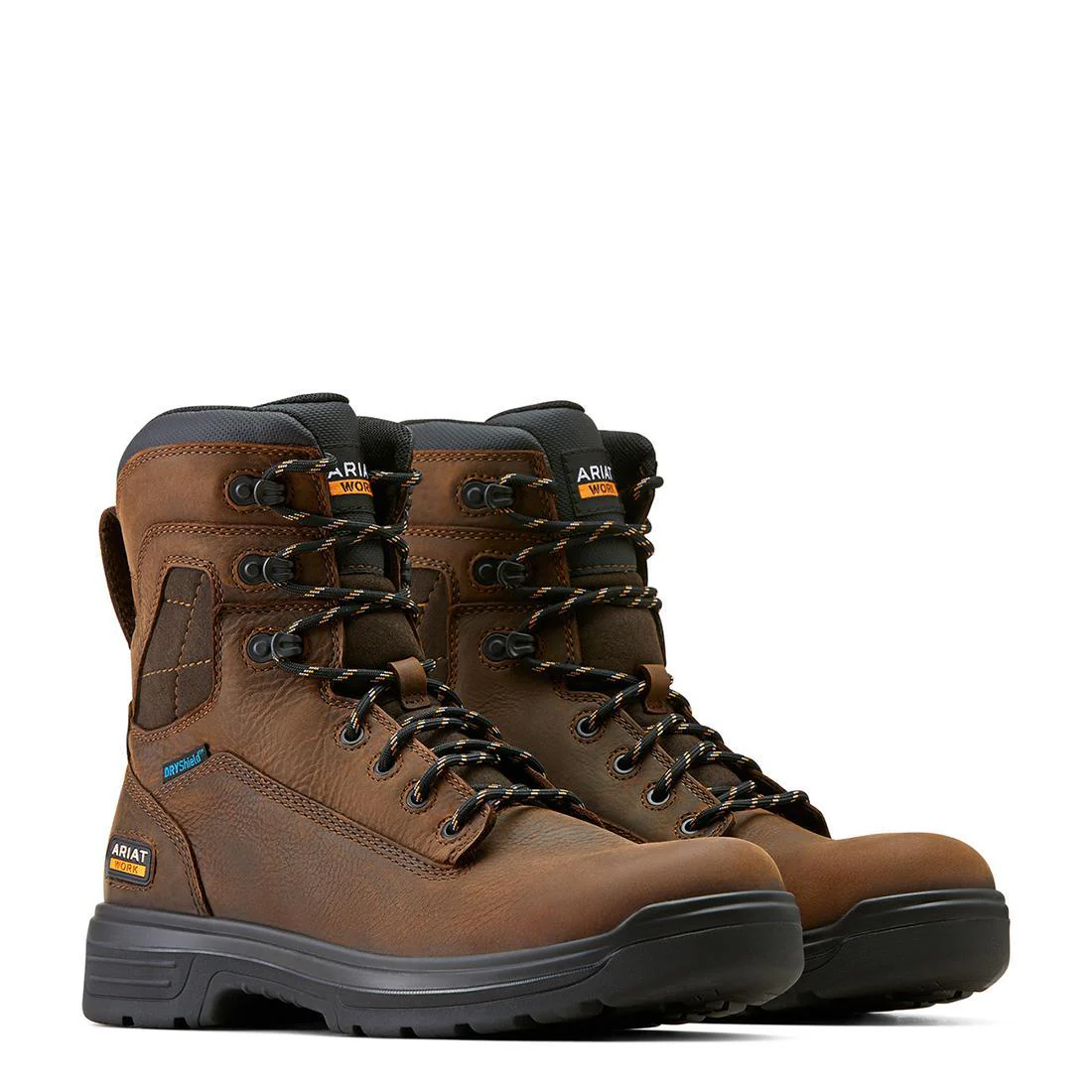 Turbo 8 inch Soft-Toe Waterproof Boot Rich Brown - Image 2