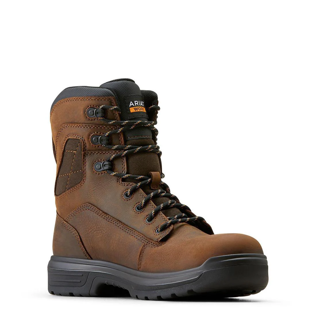 Turbo 8 inch Soft-Toe Waterproof Boot Rich Brown - Image 7