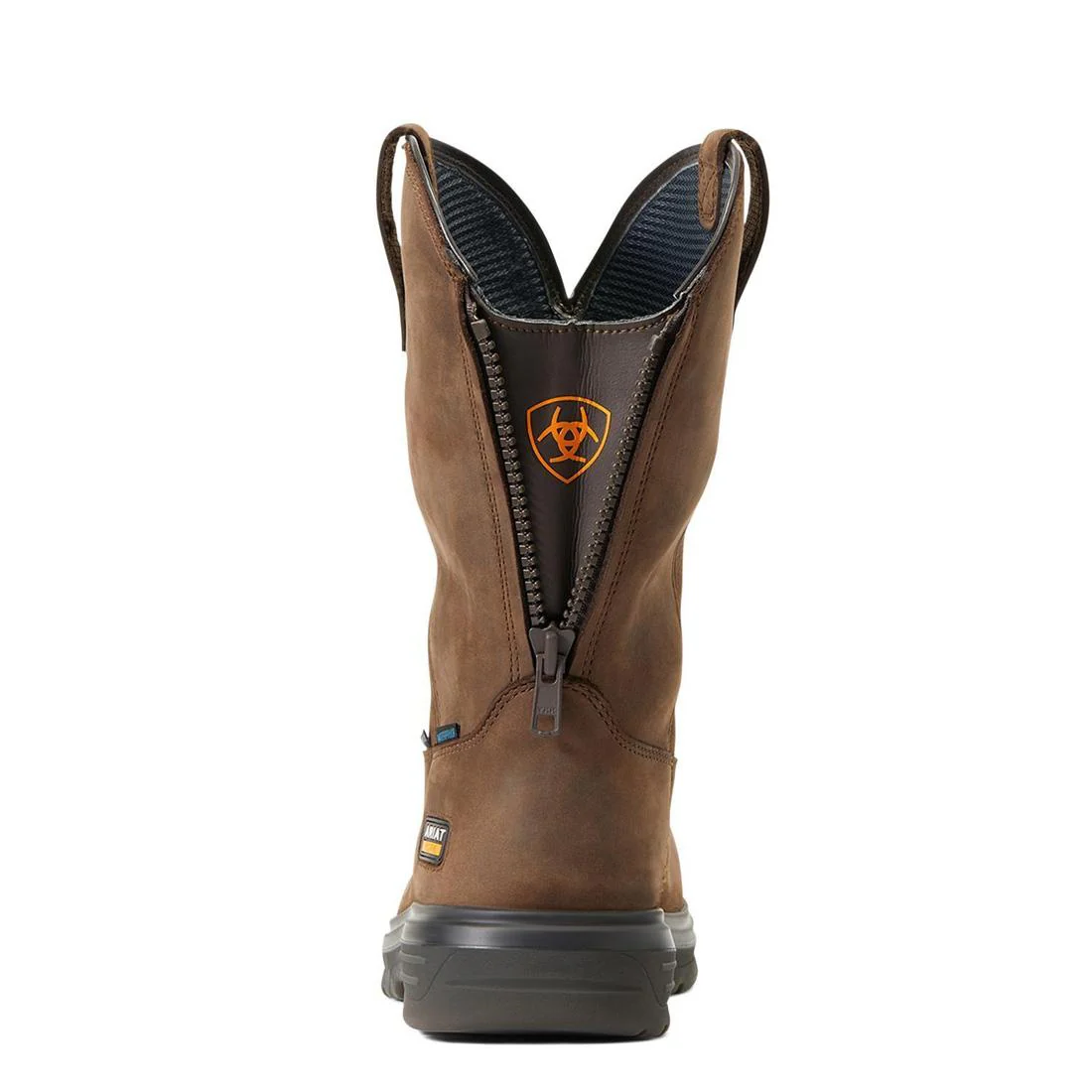 Turbo Carbon-Toe Waterproof Moc Toe Work Boot Mocha - Image 5