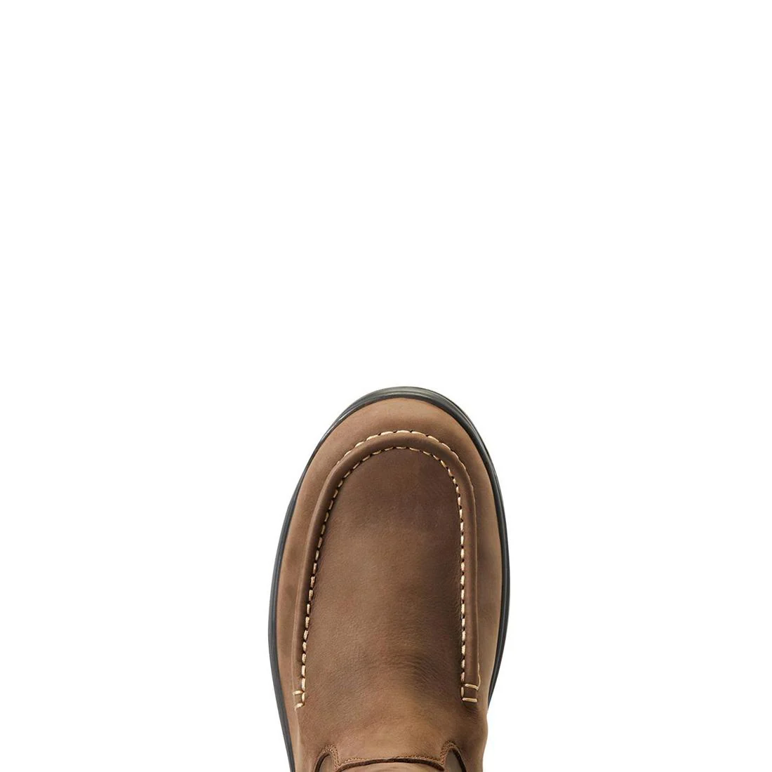 Turbo Soft-Toe Waterproof Moc Toe Work Boot Mocha - Image 4