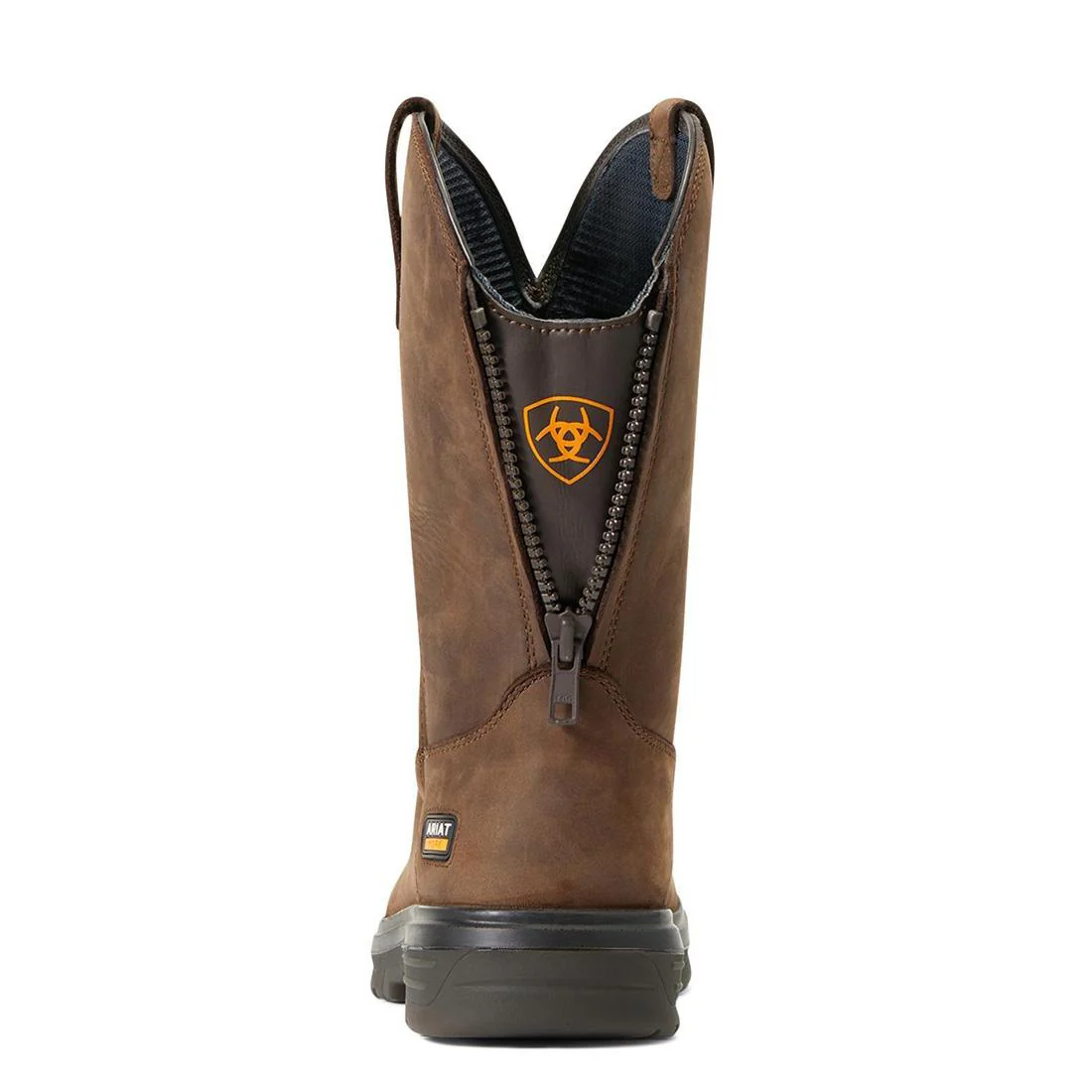 Turbo Soft-Toe Waterproof Moc Toe Work Boot Mocha - Image 5