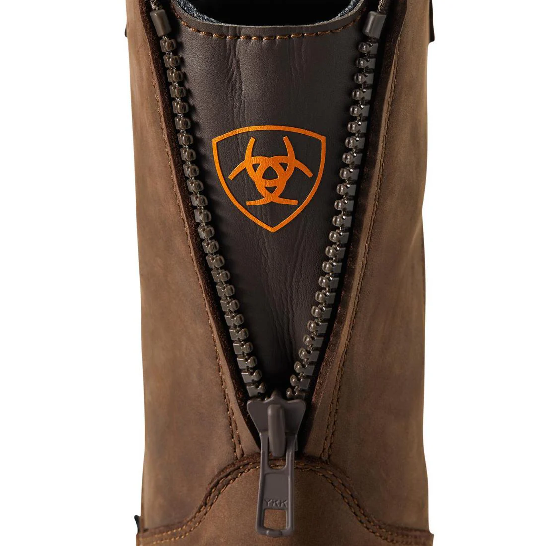 Turbo Soft-Toe Waterproof Moc Toe Work Boot Mocha - Image 7