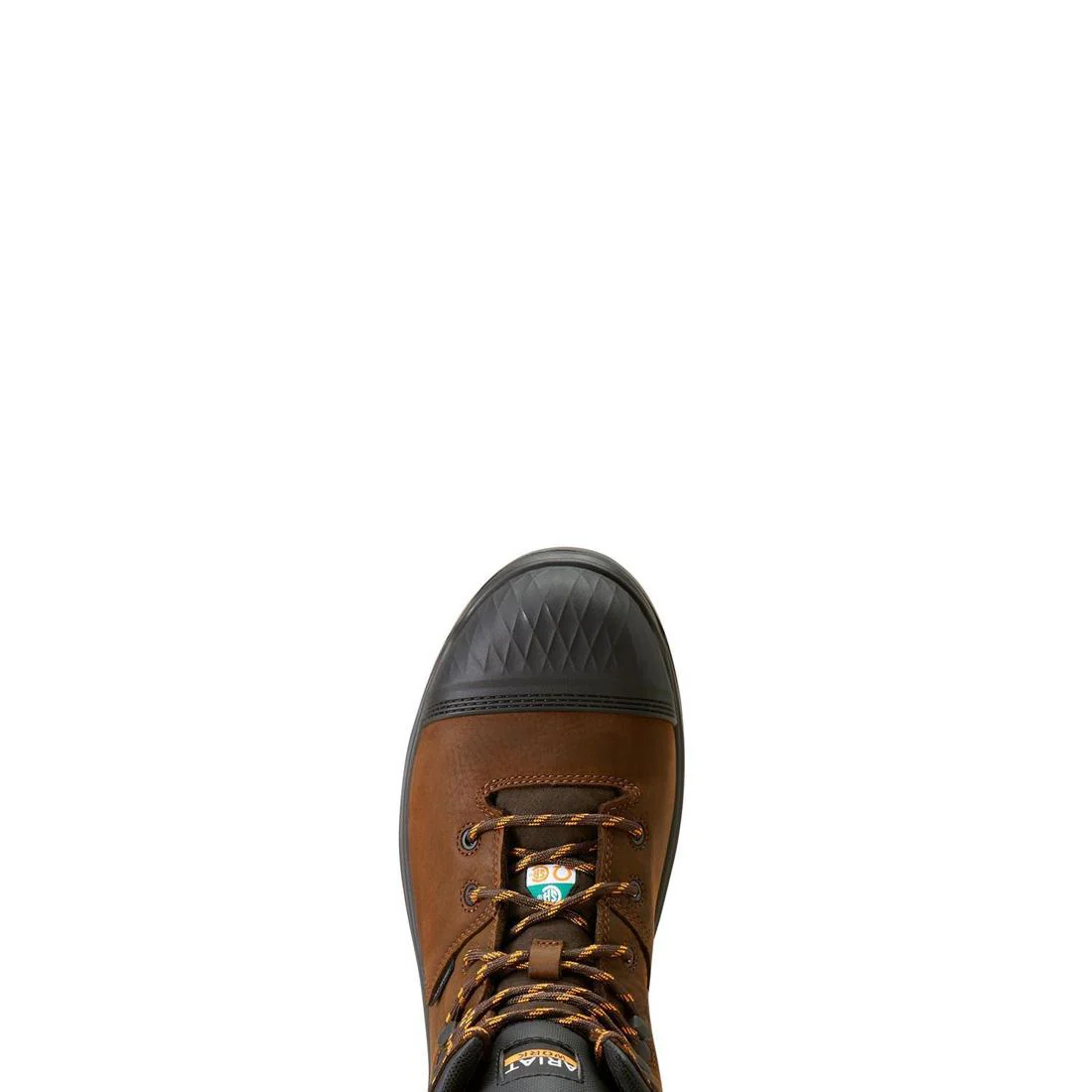 Turbo Outlaw 6 inch Carbon-Toe CSA Waterproof Work Boot Rich Brown - Image 4