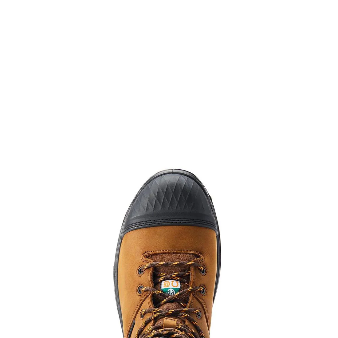 Turbo Outlaw 8 inch Carbon-Toe Waterproof CSA MetGuard Work Boot Barley Brown - Image 4