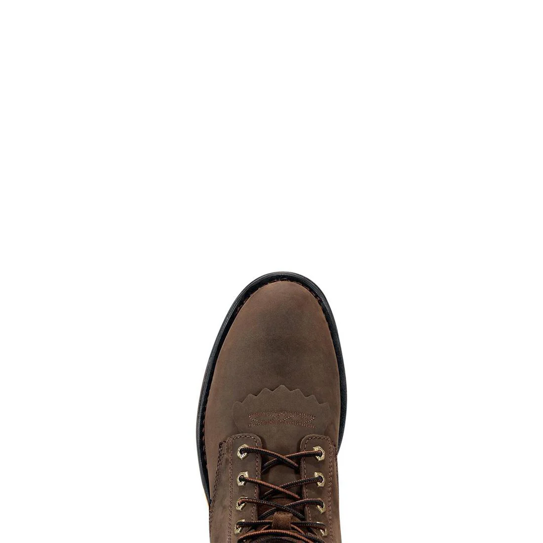 WorkHog 8 inch Soft-Toe Waterproof Boot Oily Distressed Brown - Image 4