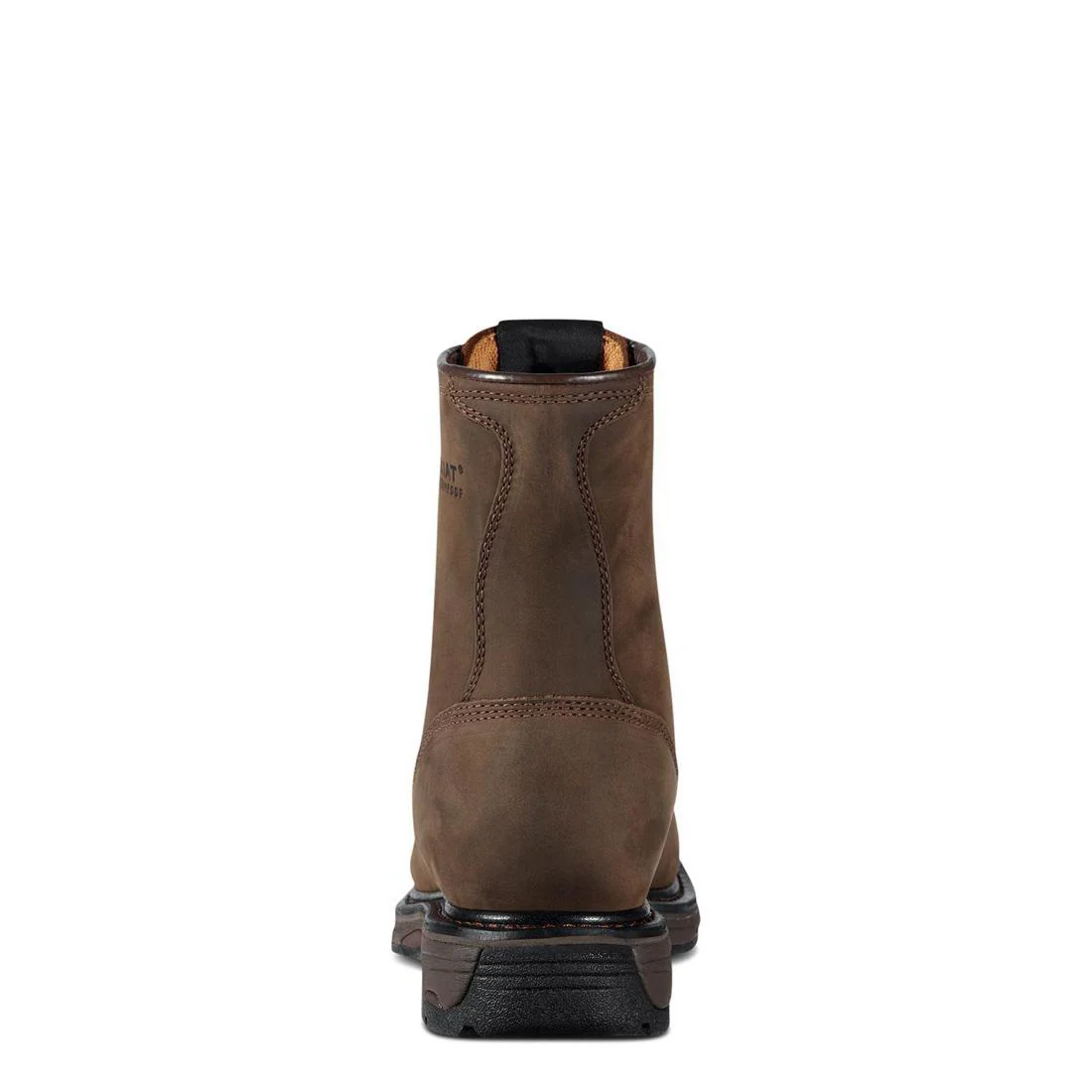 WorkHog 8 inch Soft-Toe Waterproof Boot Oily Distressed Brown - Image 5
