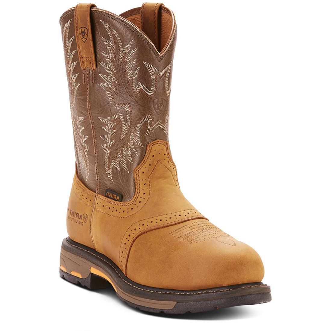 WorkHog Composite-Toe Work Boot Aged Bark - Image 2