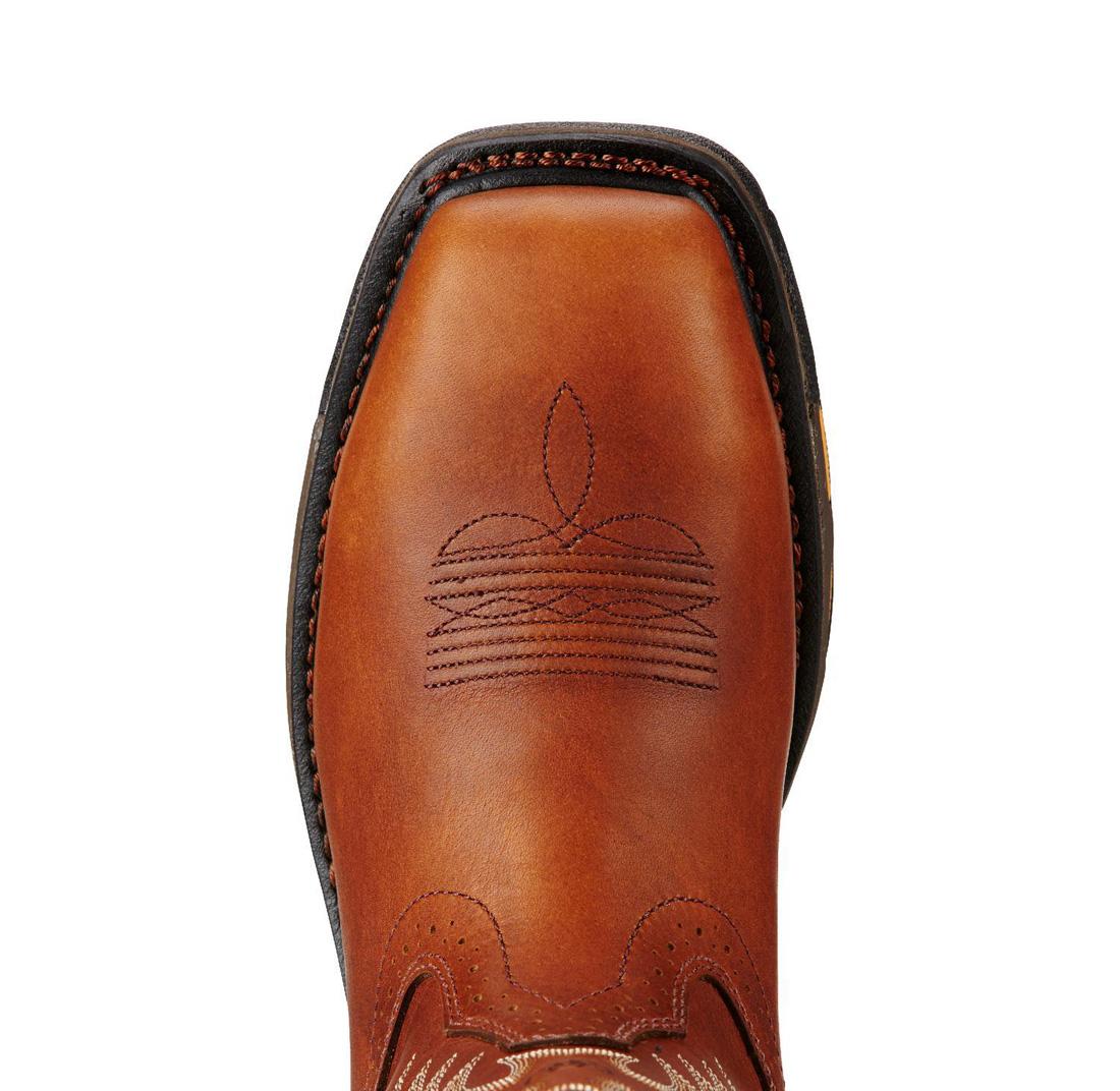 WorkHog Composite-Toe CSA Waterproof Wide Square Toe Work Boot Dark Copper - Image 4