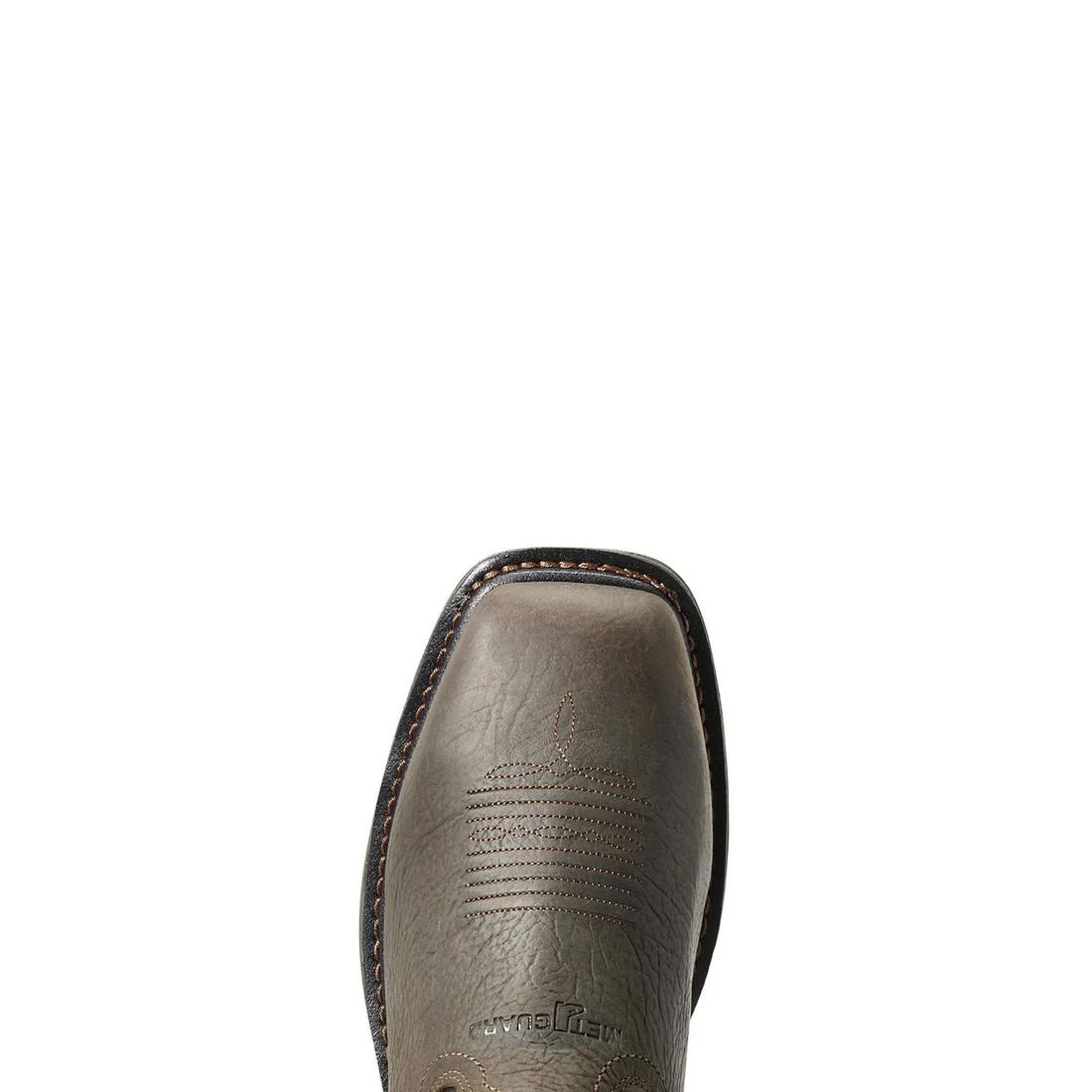 WorkHog Composite-Toe Waterproof MetGuard Wide Square Toe Work Boot Bruin Brown - Image 4