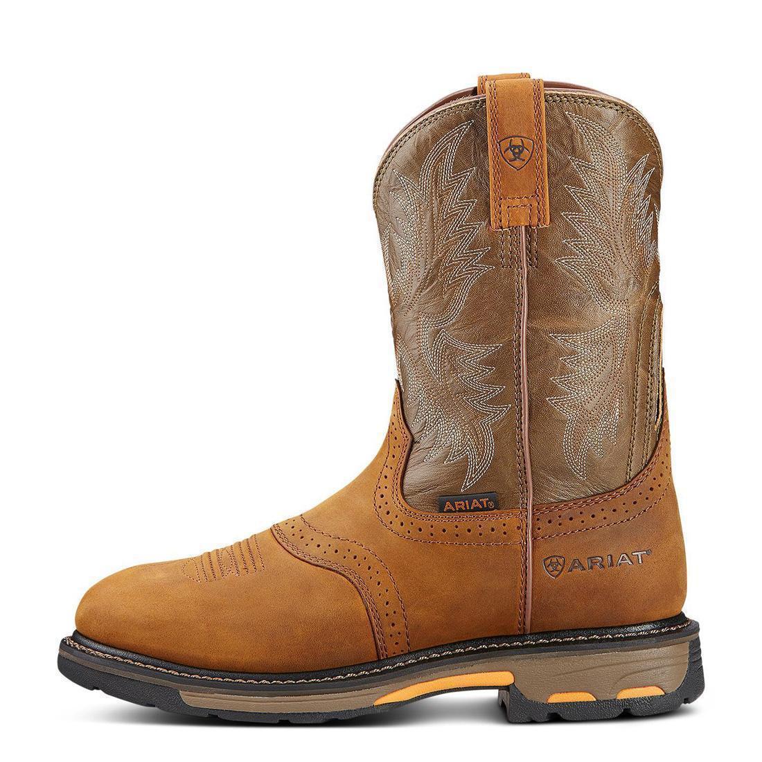 WorkHog Soft Toe Boot Aged Bark - Image 6