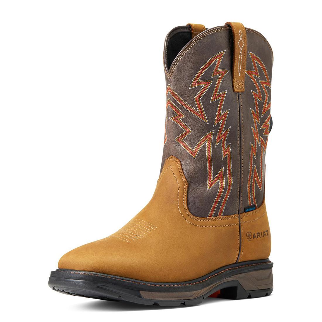 WorkHog XT BOA Soft-Toe Waterproof Boot Aged Bark - Image 7
