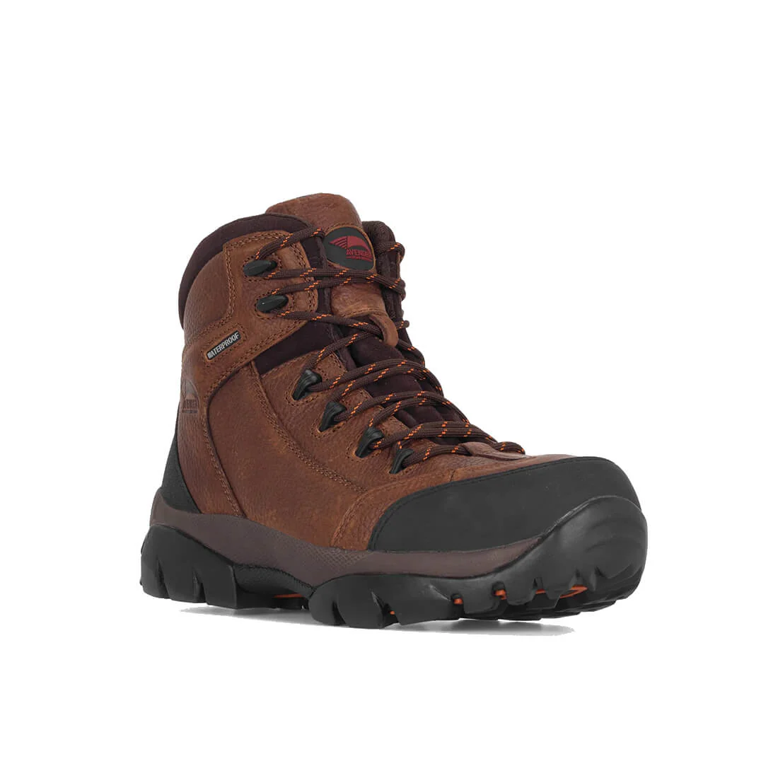 6" Waterproof Composite Toe Work Boots – Brown - Image 4