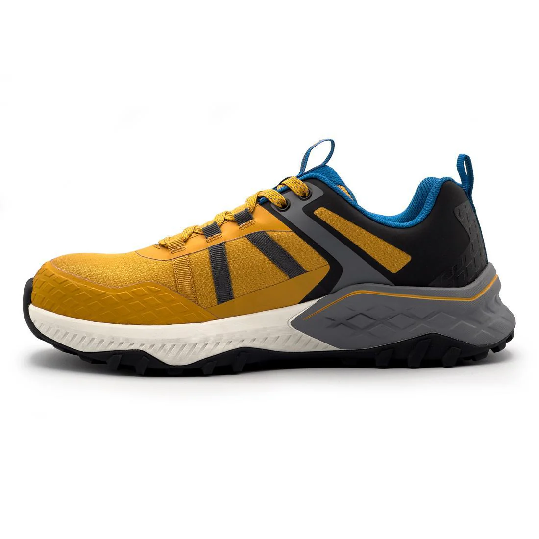 Aero Trail Composite Toe Work Shoes – Yellow/Blue - Image 6