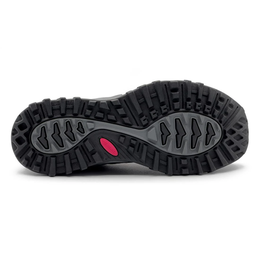 Aero Trail Women’s Composite Toe Work Shoes – Grey/Magenta - Image 3