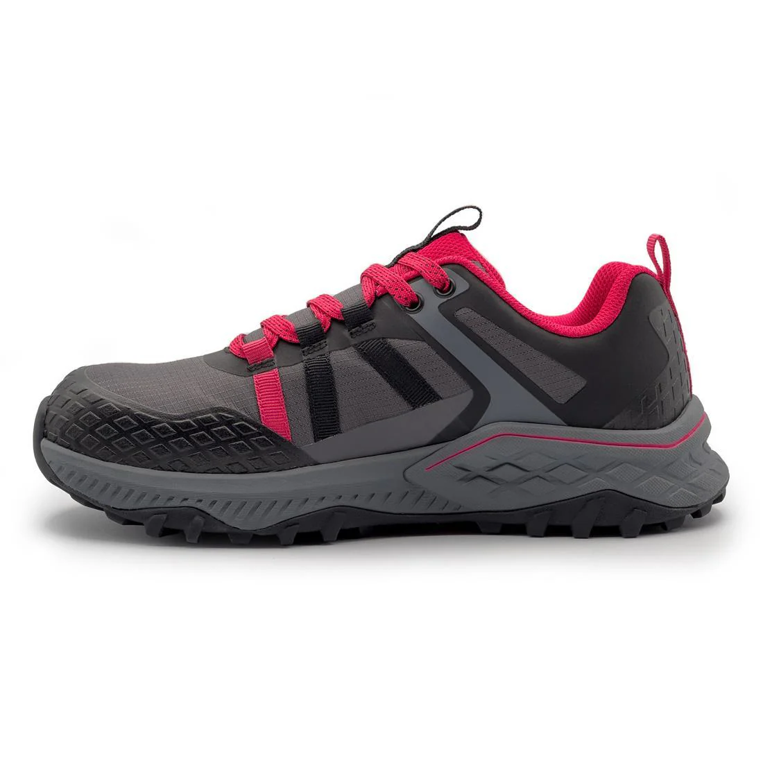 Aero Trail Women’s Composite Toe Work Shoes – Grey/Magenta - Image 6