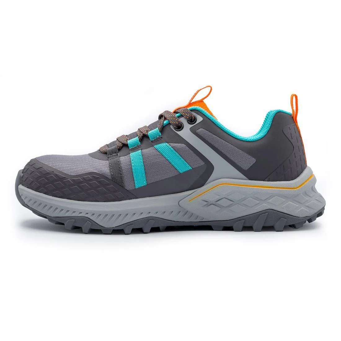 Aero Trail Women’s Composite Toe Work Shoes – Grey/Teal - Image 6