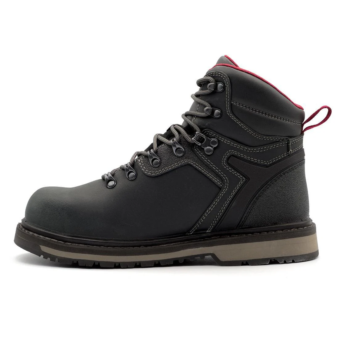 Blacksmith 6" Waterproof Met Guard Aluminum Toe Work Boots – Black - Image 6