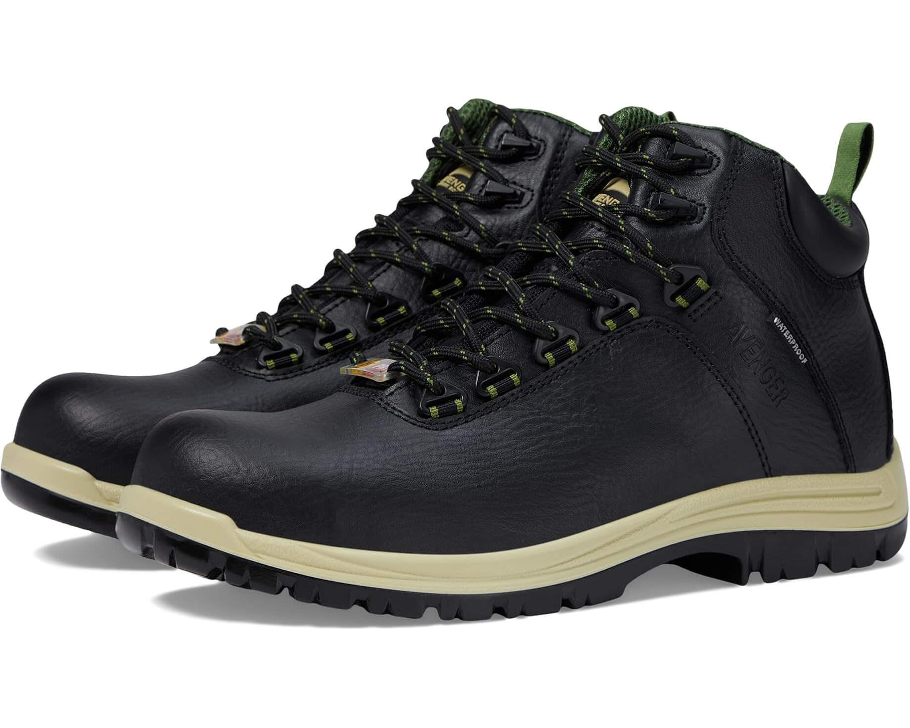 Breaker 6" Waterproof Puncture Resistant Composite Toe Work Boots – Black - Image 6