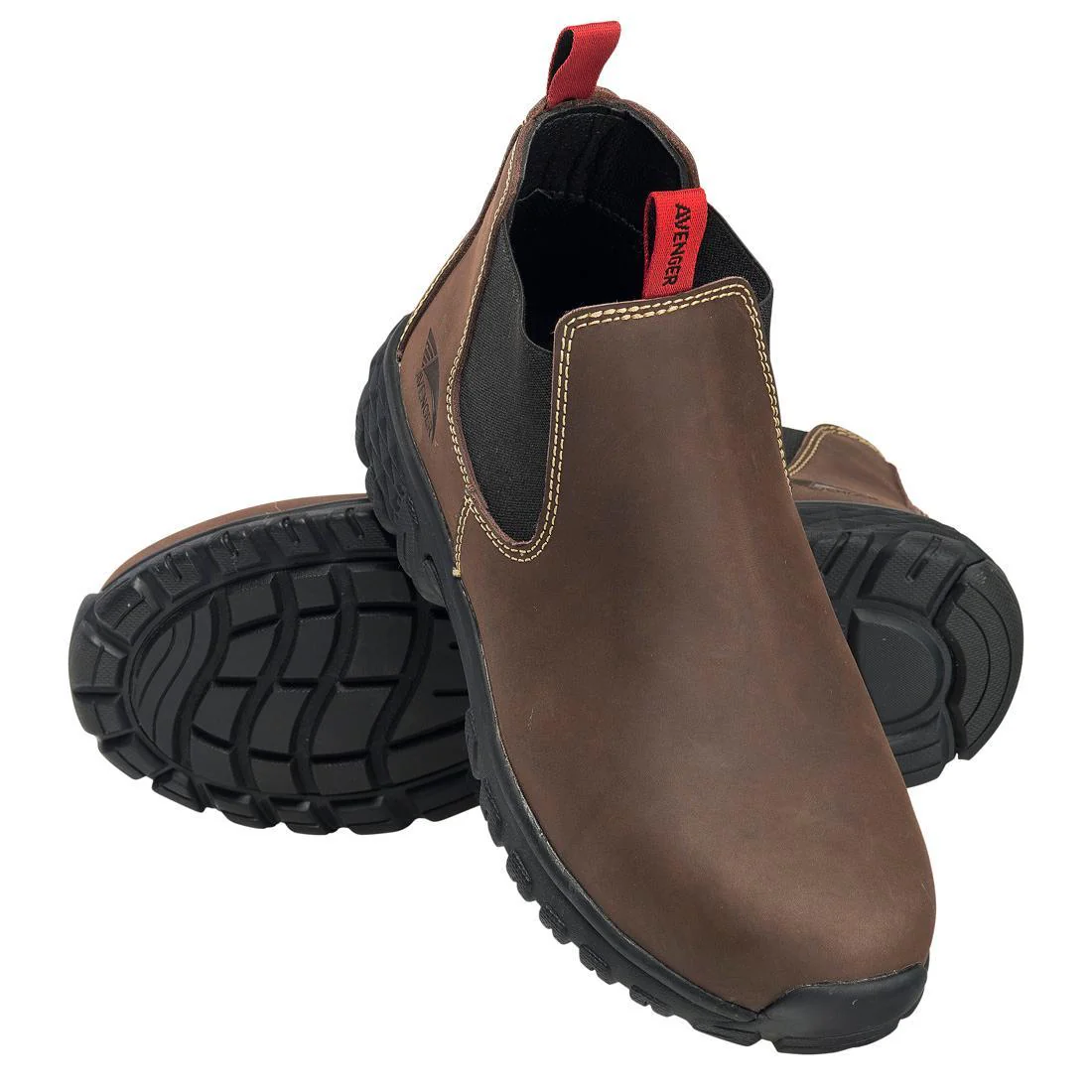 Flight Composite Toe SD10 Romeo Work Shoe – Brown - Image 7