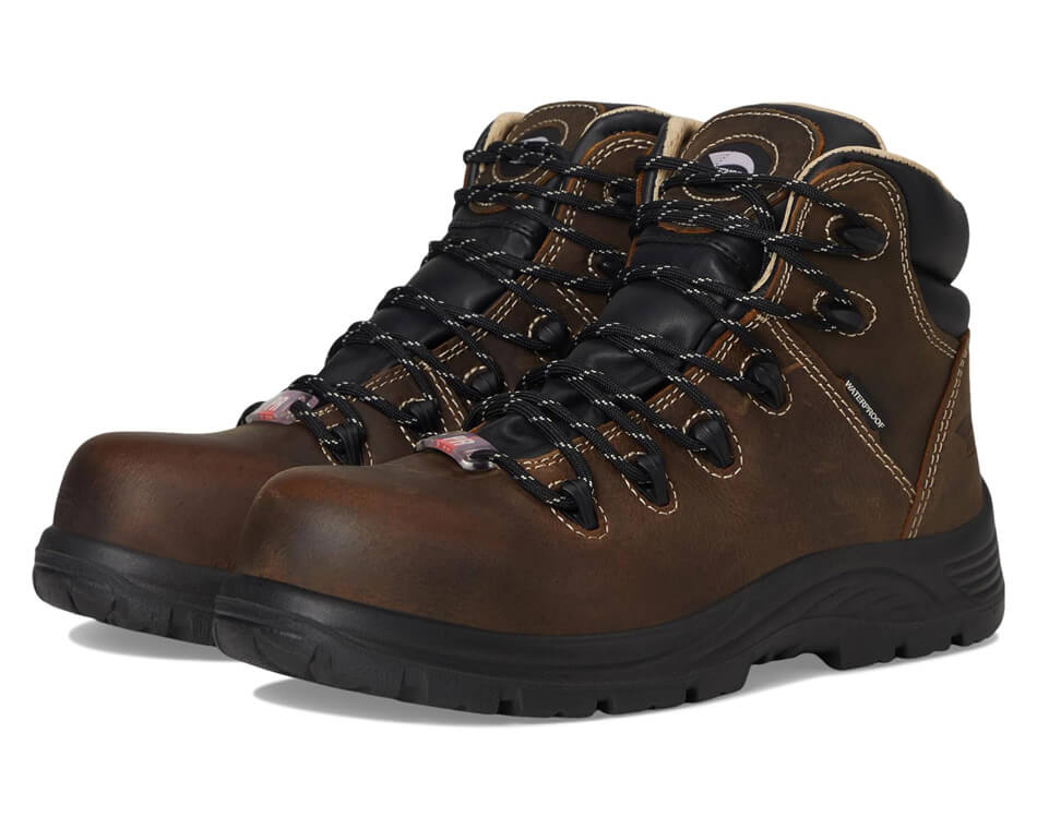 Framer Women’s Puncture Resistant Composite Toe Work Boots – Brown - Image 4