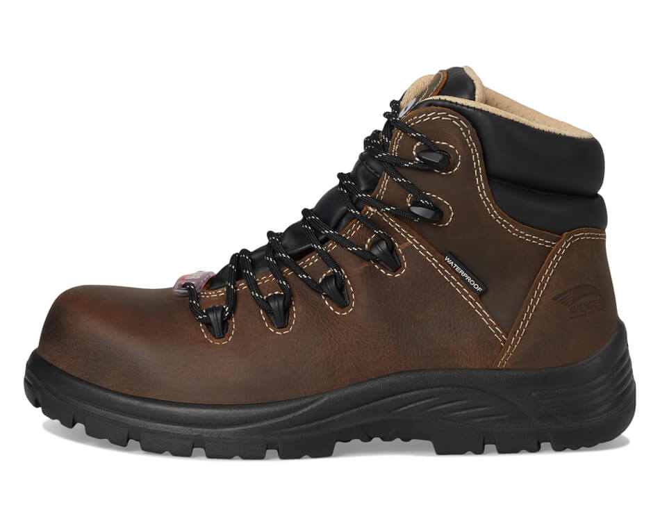 Framer Women’s Puncture Resistant Composite Toe Work Boots – Brown - Image 9