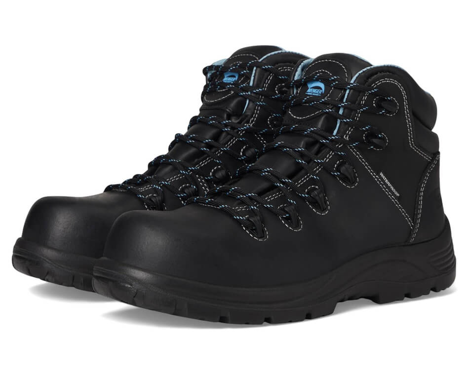 Framer Women’s Puncture Resistant Composite Toe Work Boots – Black - Image 4