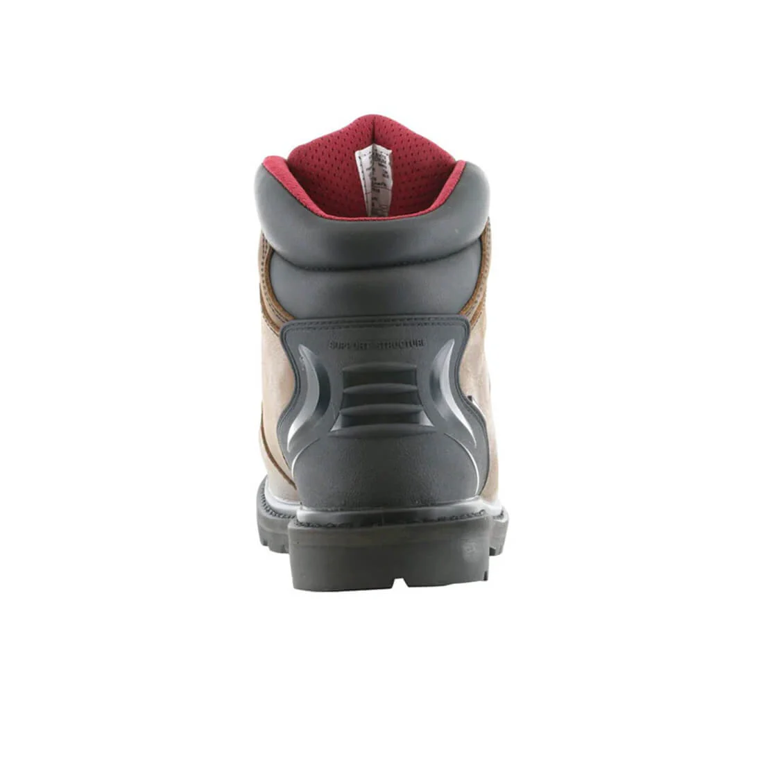 Hammer Waterproof Met Guard Carbon Toe 6" Work Boot – Chocolate Brown - Image 5
