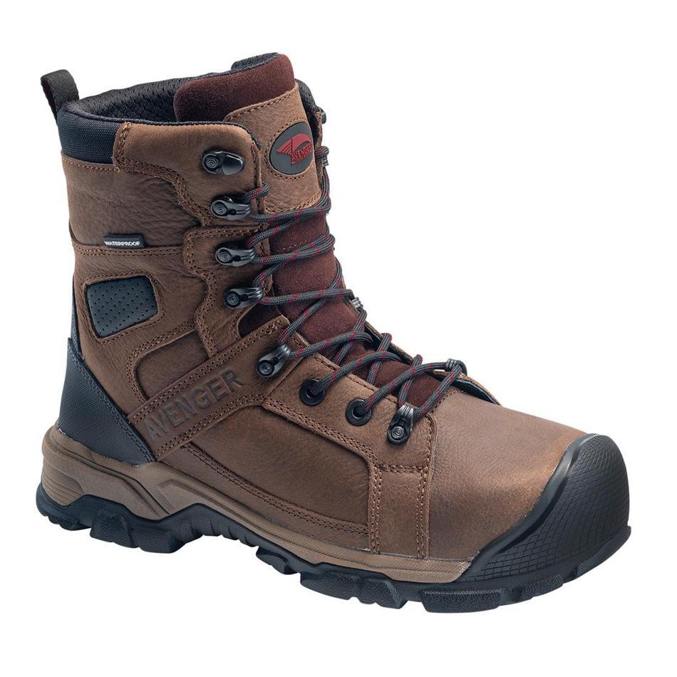 Ripsaw Puncture Resistant Alloy Toe 8" Boots - Brown - Image 2