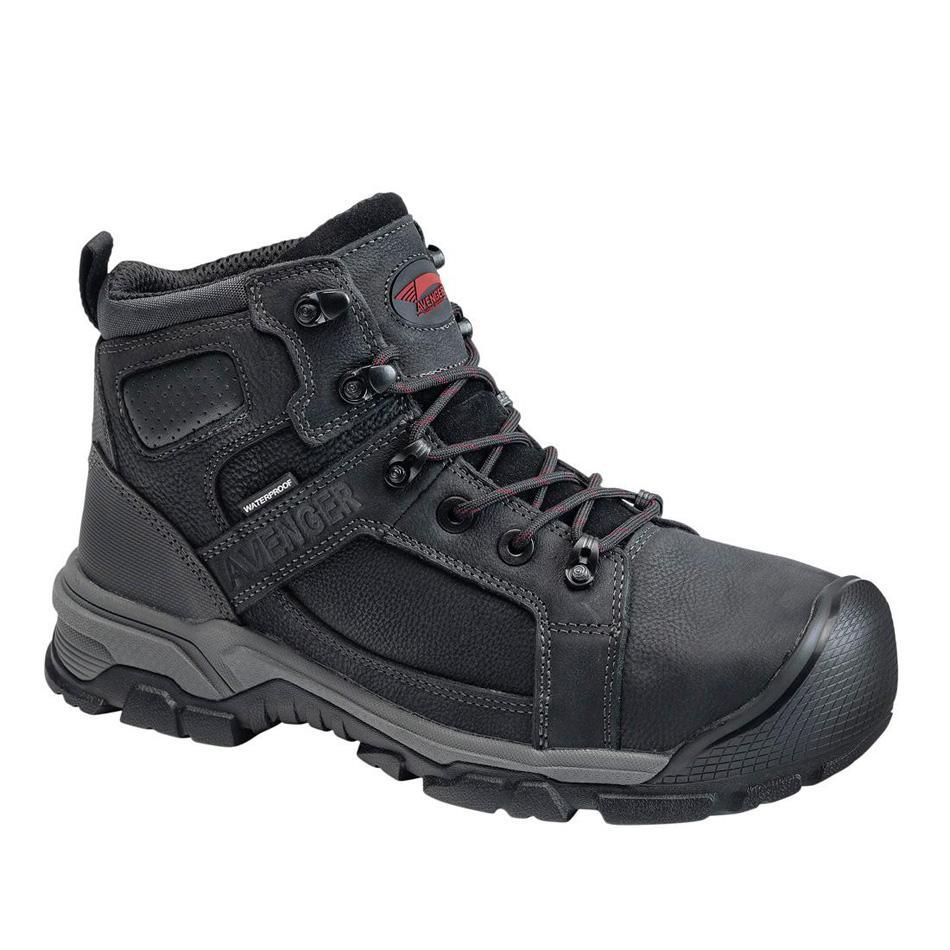 Ripsaw Puncture Resistant Alloy Toe Work Boots – Black - Image 2