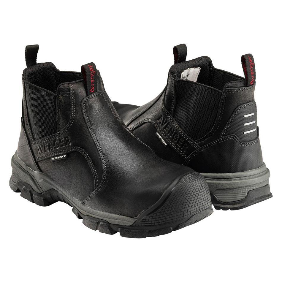 Ripsaw Puncture Resistant Alloy Toe Chelsea Work Boot – Black - Image 8