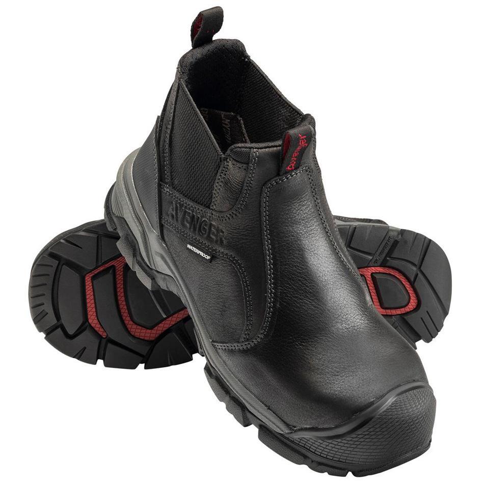 Ripsaw Puncture Resistant Alloy Toe Chelsea Work Boot – Black - Image 9