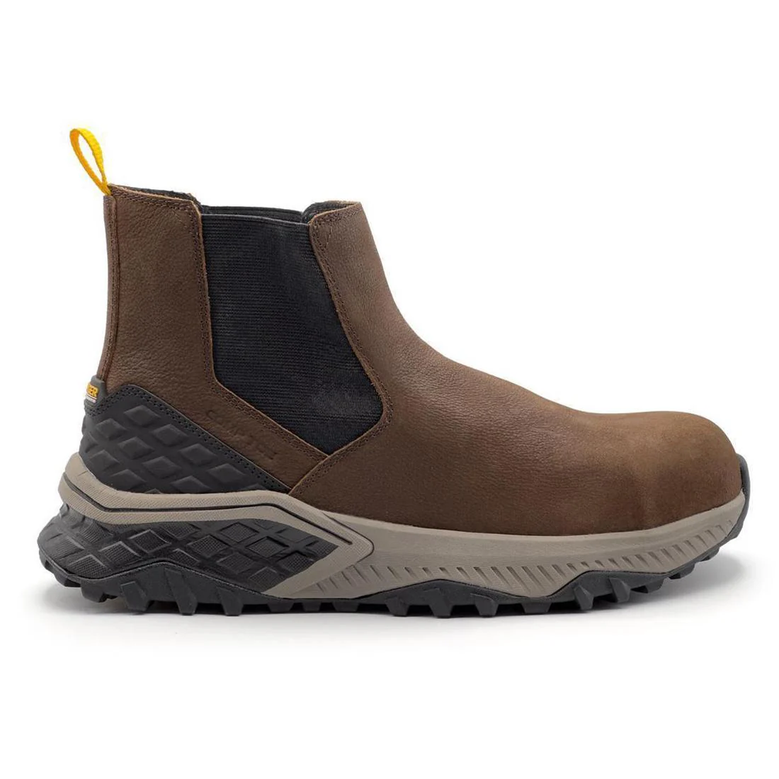 Summit Trail Composite Toe Chelsea Work Boot – Brown