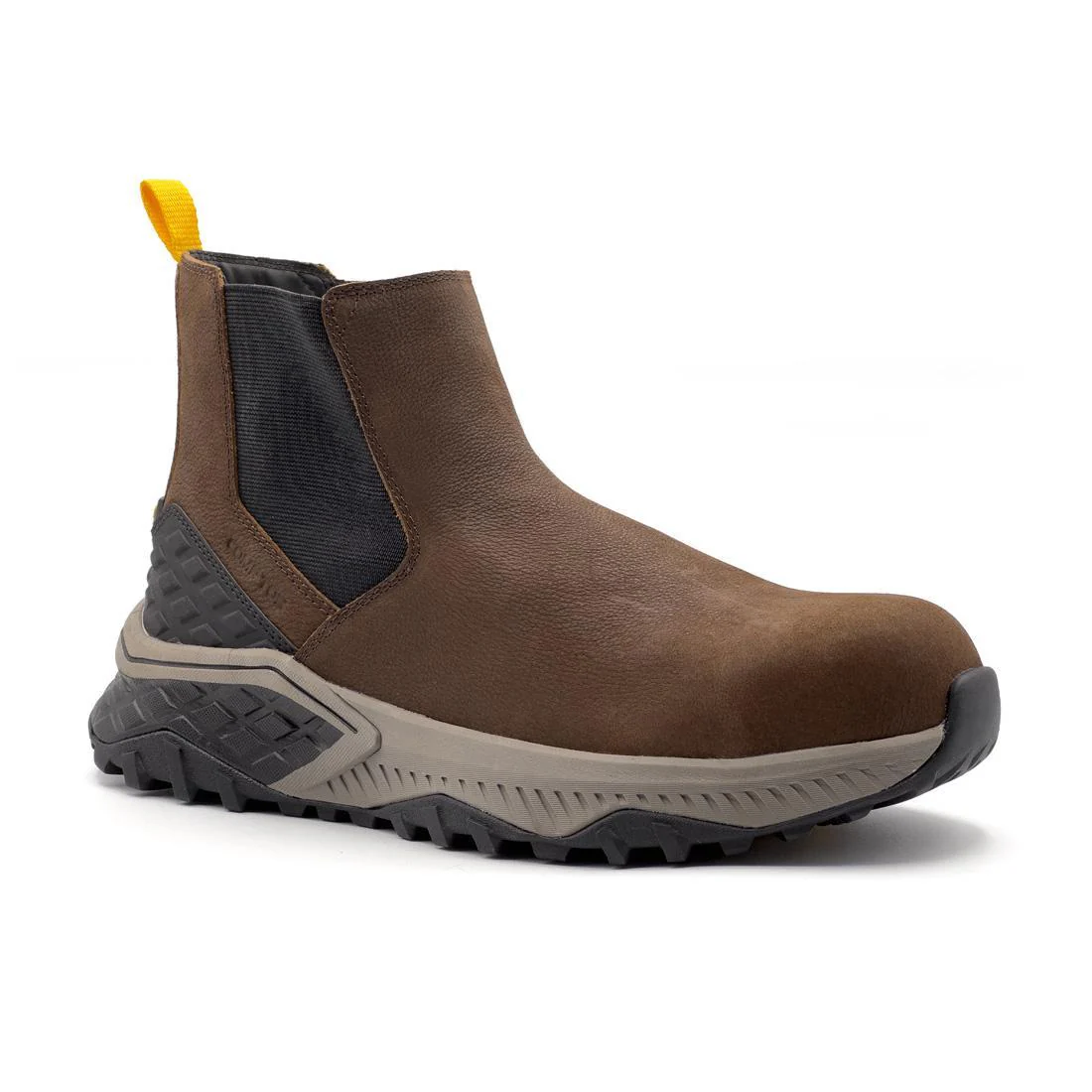 Summit Trail Composite Toe Chelsea Work Boot – Brown - Image 2