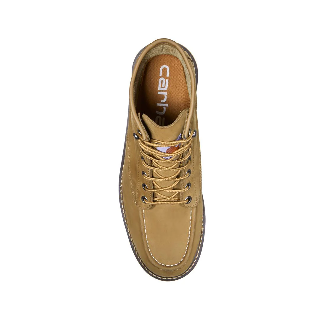 6" Moc Toe Wedge Soft Toe Boot Coyote - Image 4