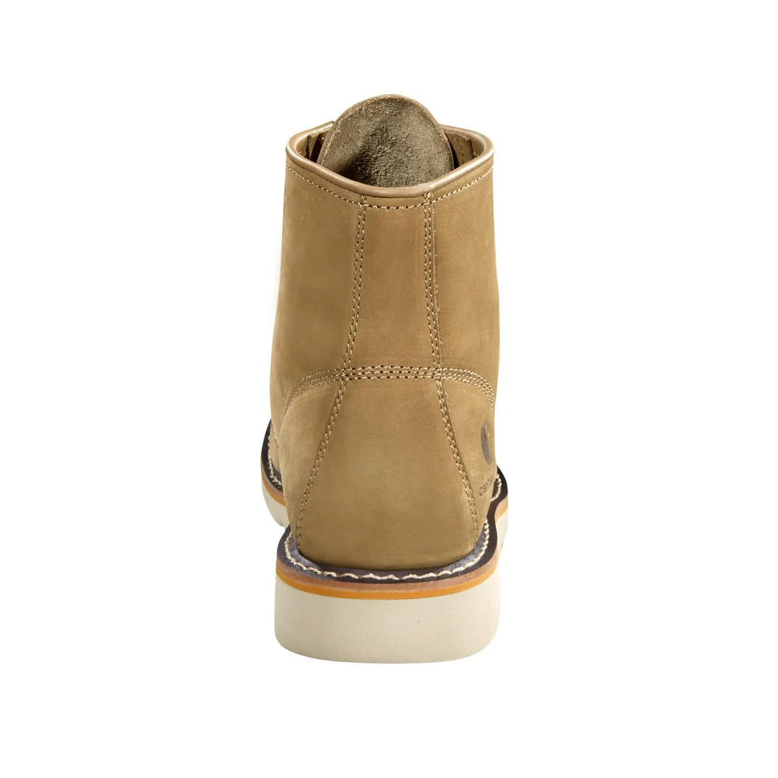 6" Moc Toe Wedge Soft Toe Boot Coyote - Image 5