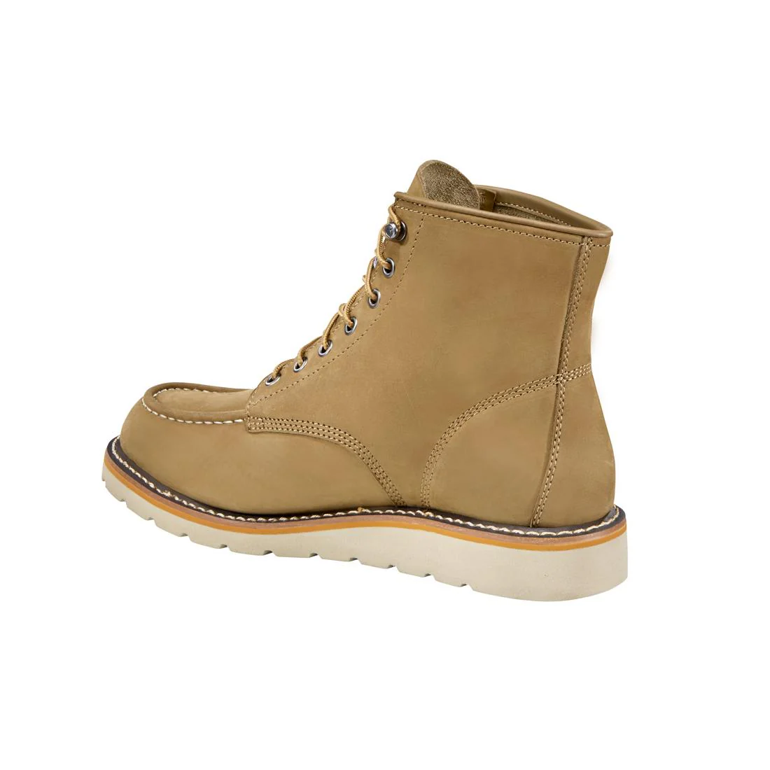 6" Moc Toe Wedge Soft Toe Boot Coyote - Image 7