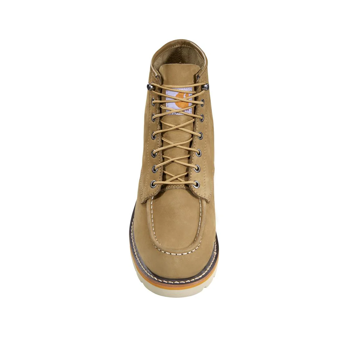 6" Moc Toe Wedge Soft Toe Boot Coyote - Image 8