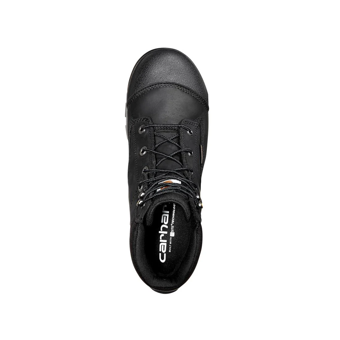 6" Ground Force Waterproof Composite Toe Work Boot Black - Image 7