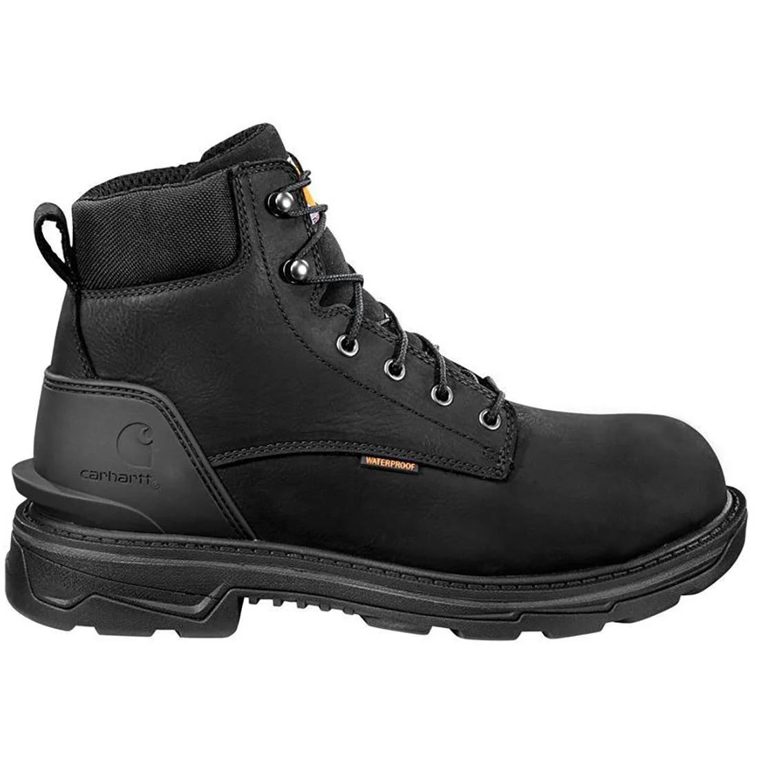 6" Ironwood Waterproof Soft Toe Work Boot Black