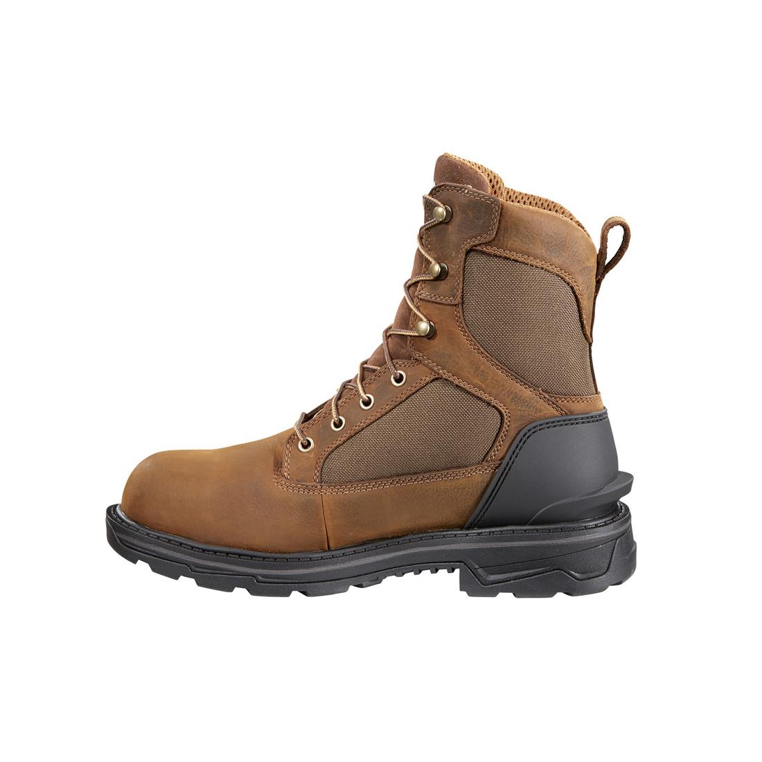 8" Ironwood Waterproof Alloy Toe Work Boot Brown - Image 6