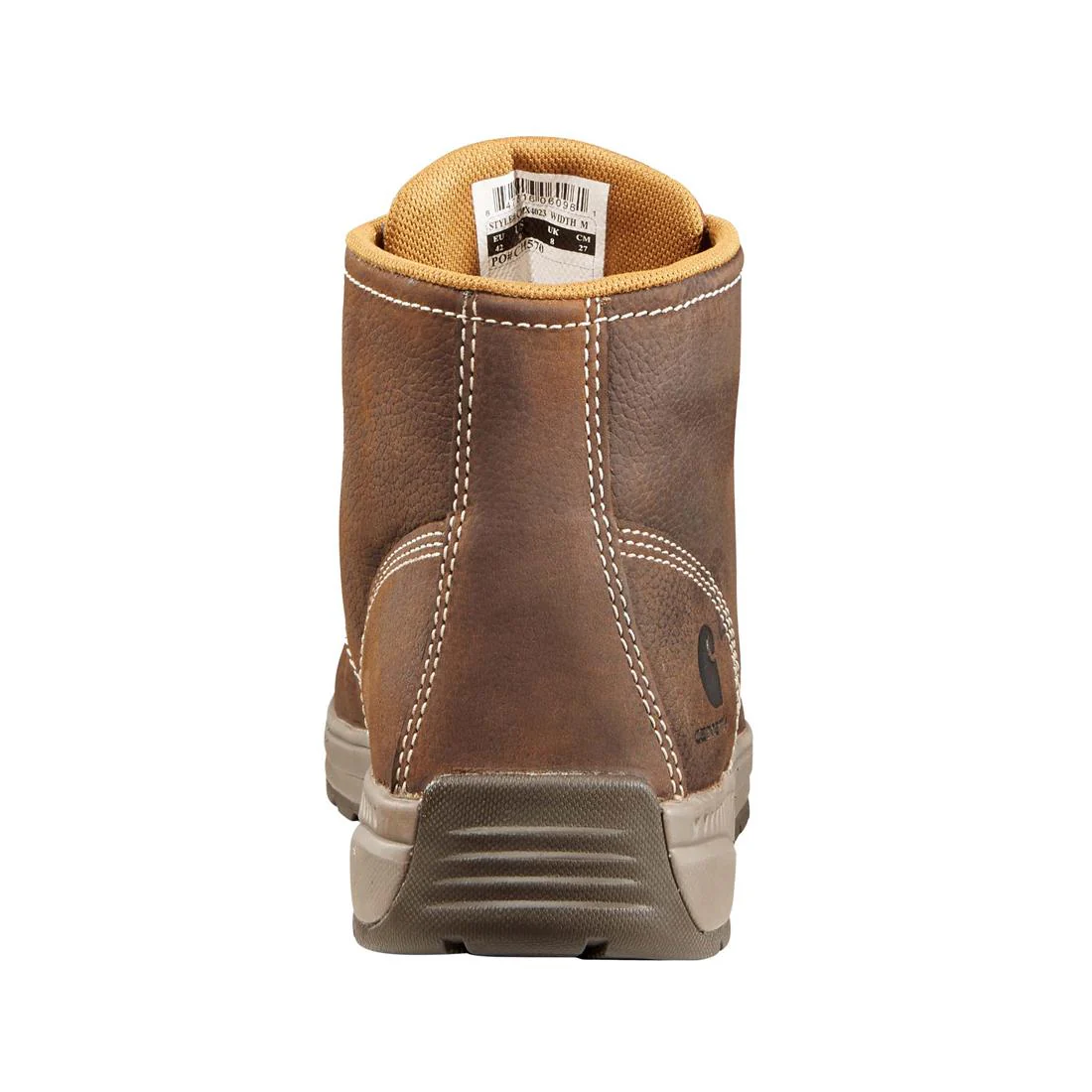 4" Lightweight Wedge Soft-Toe Moc Toe Chukka Boot Brown - Image 4