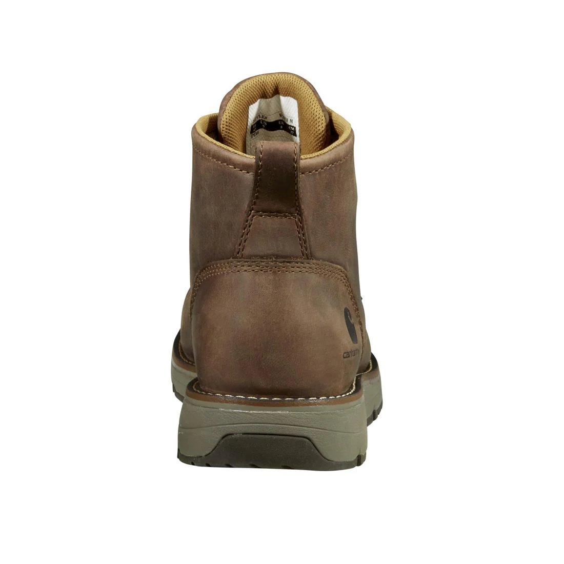 5" Millbrook Waterproof Wedge Steel Toe Work Boot Brown - Image 5