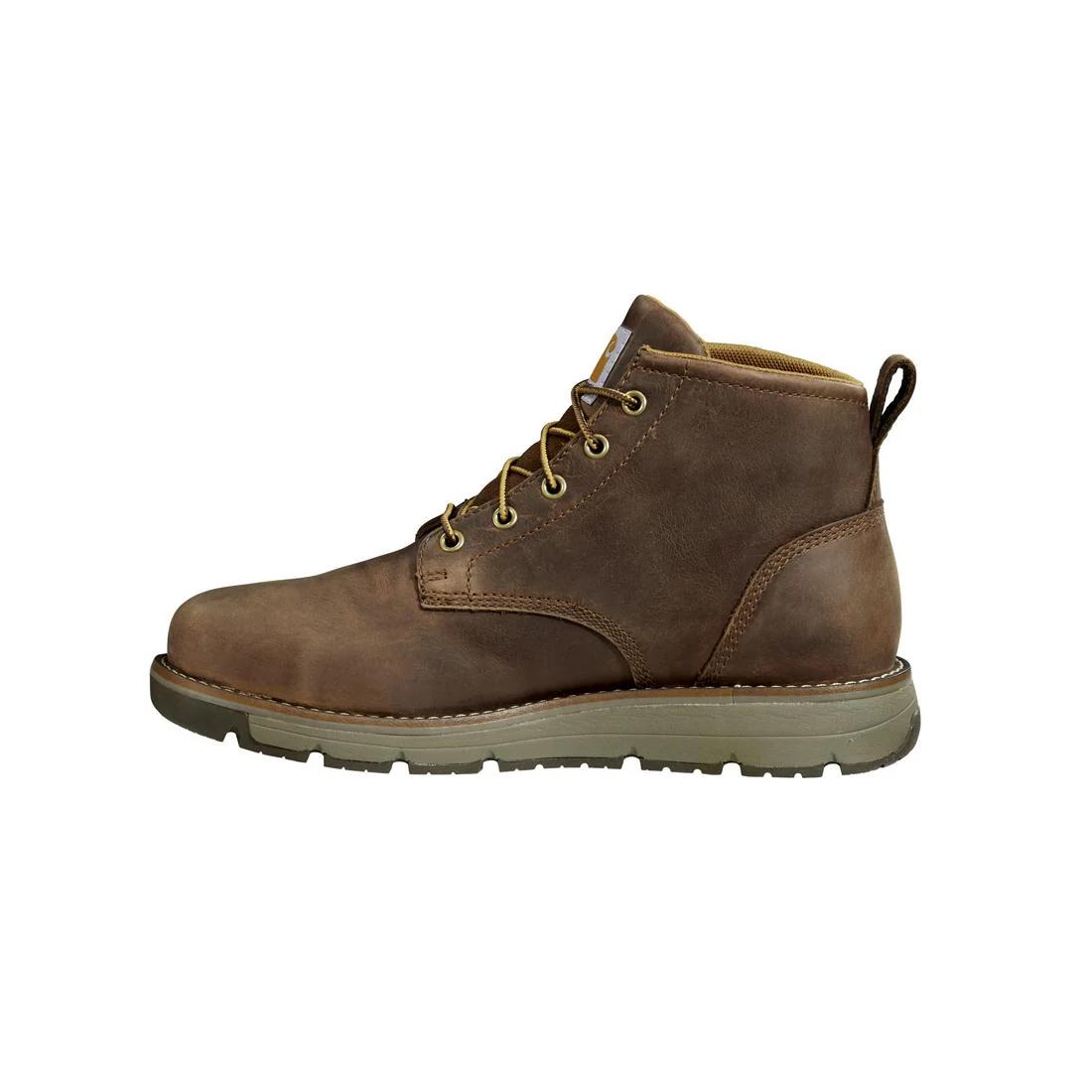 5" Millbrook Waterproof Wedge Steel Toe Work Boot Brown - Image 6