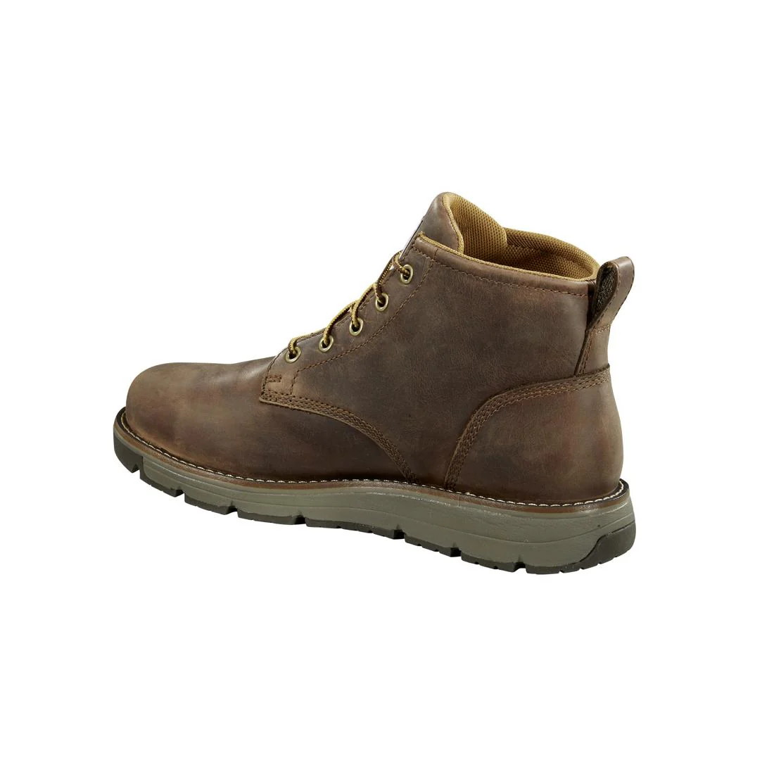 5" Millbrook Waterproof Wedge Steel Toe Work Boot Brown - Image 7